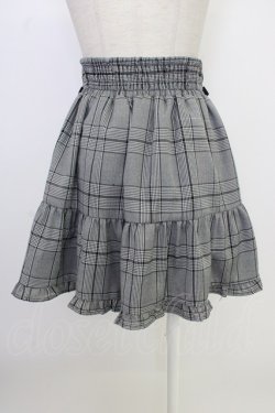 画像2: axes femme / ティアードフレアスカパン  ブラック T-26-02-01-016-AX-PA-SA-ZT