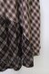 画像4: axes femme / チェック切替ロングスカート M ブラウン T-26-02-01-017-AX-SK-SA-ZT (4)