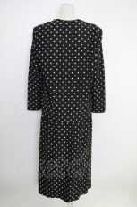 画像2: INGEBORG / ドットフリルセットアップ  ブラック T-26-02-01-018-LO-JA-SA-ZT581 (2)