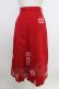 画像2: PINK HOUSE / クマワッペン散らしチノスカート  レッド T-26-02-01-019-LO-SK-SA-ZT (2)