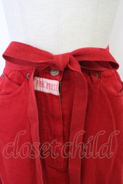 画像3: PINK HOUSE / クマワッペン散らしチノスカート  レッド T-26-02-01-019-LO-SK-SA-ZT