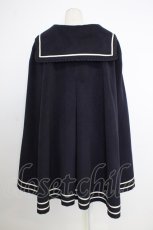 画像2: Secret Honey / セーラーケープ  ネイビーＸ白 T-26-02-01-022-CA-JA-SA-ZTC059 (2)
