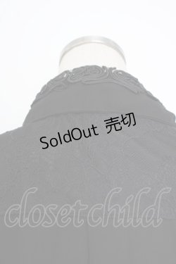 画像3: axes femme / レース襟シフォンブラウス  黒 T-26-02-02-005-AX-BL-SA-ZT