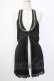 画像1: axes femme / ホルターロングベスト  黒 T-26-02-02-007-AX-TO-SA-ZT (1)