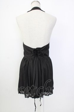 画像2: axes femme / ホルターロングベスト  黒 T-26-02-02-007-AX-TO-SA-ZT