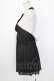 画像3: axes femme / ホルターロングベスト  黒 T-26-02-02-007-AX-TO-SA-ZT (3)