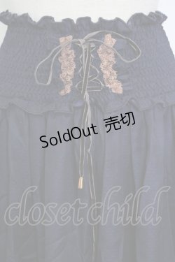 画像3: axes femme / ドットシャーリングスカート M ネイビー T-26-02-02-015-AX-SK-SA-ZT