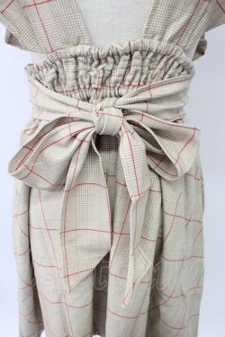 画像4: axes femme POETIQUE / ラッフルフリルワンピース M ベージュ T-26-02-03-020-AX-OP-SA-ZT