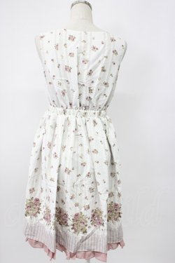 画像2: axes femme / ロマンティックプリントワンピース M キナリ T-26-02-03-021-0-OP-SA-ZT