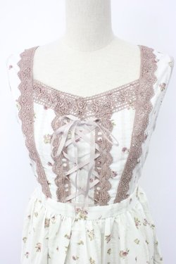 画像3: axes femme / ロマンティックプリントワンピース M キナリ T-26-02-03-021-0-OP-SA-ZT