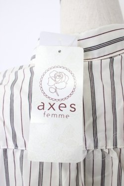 画像6: axes femme POETIQUE / ボリューム袖ブラウス M キナリ T-26-02-03-002-AX-BL-SA-ZT