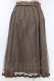 画像2: Fi.n.t / ロゴリボン付きプリーツチュールスカート  ブラウン T-26-02-03-030-CA-SK-SA-ZT (2)