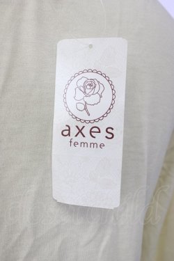 画像5: axes femme / クロスストラップインナー M キナリ T-26-02-03-006-AX-TO-SA-ZT