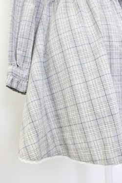 画像7: Honey Cinnamon / チェックフリルワンピース  グレーチェック T-26-02-03-018-LO-OP-SA-ZT