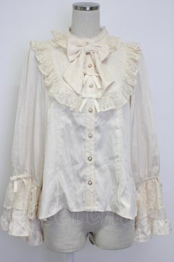 画像1: axes femme kawaii / ロココ姫袖ブラウス  アイボリー T-26-02-04-001-AX-BL-SA-ZT