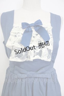 画像4: axes femme kawaii / オリビアジャンパースカート M ブルー T-26-02-04-017-AX-OP-SA-ZH