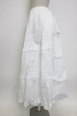 画像4: Chalmiere / クラシックコットンスカート M ホワイト T-26-02-04-018-0-SK-SA-ZT