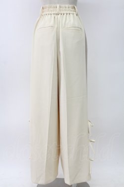 画像2: axes femme / サイドラインパンツ  アイボリー T-26-02-04-021-AX-PA-SA-ZT