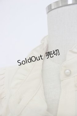 画像6: axes femme kawaii / フリルリボンハイネックブラウス  アイボリー T-26-02-04-002-AX-BL-SA-ZT579