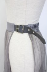 画像5: axes femme / レイヤードチュールフリルスカート  グレー T-26-02-04-022-AX-SK-SA-ZT580 (5)