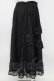 画像2: axes femme / レースロングスカート  黒 T-26-02-04-026-AX-SK-SA-ZT (2)