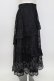 画像3: axes femme / レースロングスカート  黒 T-26-02-04-026-AX-SK-SA-ZT (3)