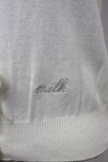 画像4: MILK / 透かしリボンニットカーディガン  アイボリー T-26-02-04-003-ML-TO-SA-ZT579 (4)