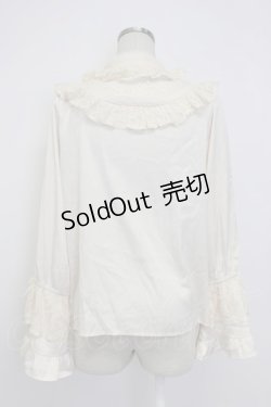 画像2: axes femme kawaii / ロココ姫袖ブラウス  アイボリー T-26-02-04-001-AX-BL-SA-ZT579