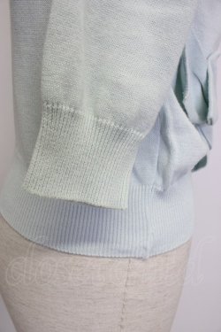 画像5: MILK / ダブルリボンニットカーディガン  サックス T-26-02-04-006-ML-TO-SA-ZT
