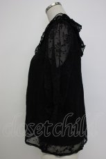 画像3: axes femme / アンティーク風レーストップス  ブラック T-26-02-04-010-AX-TO-SA-ZT580 (3)