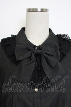 画像5: axes femme kawaii / プリエールフリルブラウス  黒 T-26-02-04-011-AX-BL-SA-ZT