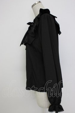 画像3: axes femme POETIQUE / ビッグリボンブラウス  黒 T-26-02-04-012-AX-BL-SA-ZT