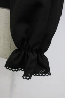 画像4: axes femme POETIQUE / ビッグリボンブラウス  黒 T-26-02-04-012-AX-BL-SA-ZT