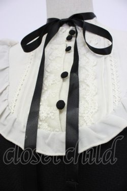 画像6: axes femme / ブロッキングワンピース M ブラック T-26-02-04-013-AX-OP-SA-ZT