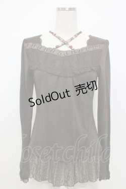 画像1: axes femme / バラストラップインナープルオーバー M ブラウン T-26-02-05-022-AX-TO-SA-ZT