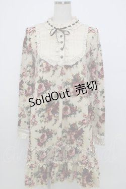 画像1: axes femme / ヨーク切り替えワンピース M ベージュ T-26-02-05-025-AX-OP-SA-ZT594