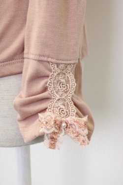 画像5: axes femme / リボンデザインインナープルオーバー M ピンク T-26-02-05-012-AX-TO-SA-ZT