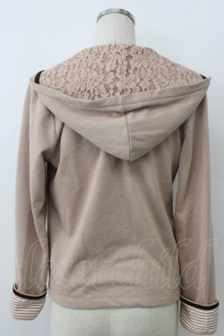 画像2: axes femme / ショートパーカージャケット M ピンク T-26-02-05-013-AX-TO-SA-ZT