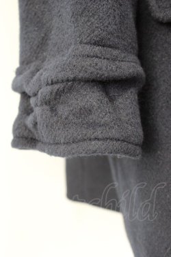 画像7: LODISPOTTO / フロント3つリボンファーフードコート  黒Ｘブラウン T-26-02-05-001-LO-CO-SA-ZT