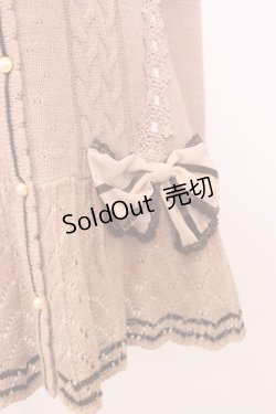 画像3: axes femme / サイドリボンニットカーディガン M ピンク T-26-02-05-014-AX-TO-SA-ZT