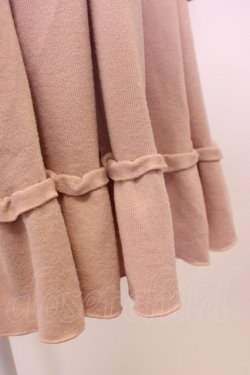 画像5: axes femme / ベロアリボンニットワンピース M ピンク T-26-02-05-017-AX-OP-SA-ZT