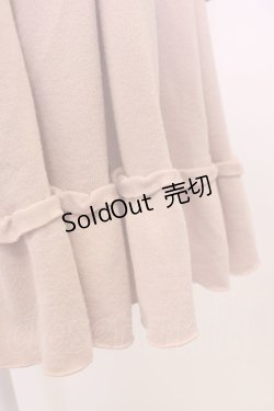 画像5: axes femme / ベロアリボンニットワンピース M ピンク T-26-02-05-017-AX-OP-SA-ZT594