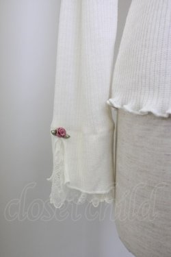 画像4: axes femme / バラレースインナー M ホワイト T-26-02-05-018-AX-TO-SA-ZT