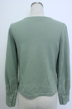 画像2: axes femme / アシンメトリーデザインプルオーバー M グリーン T-26-02-05-020-AX-TO-SA-ZT