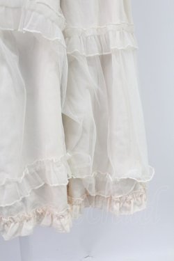 画像5: m petit by misako / NINA'S RVパニエスカート S サックスＸアイボリー T-26-02-07-011-LO-SK-SA-ZT