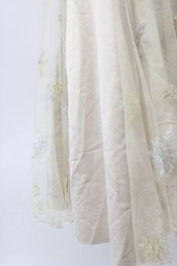 画像4: axes femme / スノークリスタル刺繍スカート M キナリ T-26-02-08-025-AX-SK-SA-ZT