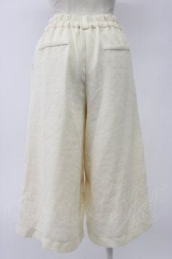 画像2: axes femme / 裾ボタンパンツ M キナリ T-26-02-08-026-AX-PA-SA-ZT