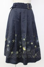 画像1: axes femme / ハリー・ポッター/ベルト付スカート  ネイビー T-26-02-08-032-AX-SK-SA-ZT584 (1)
