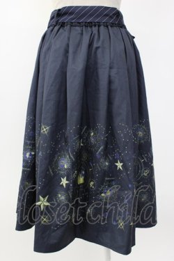 画像2: axes femme / ハリー・ポッター/ベルト付スカート  ネイビー T-26-02-08-032-AX-SK-SA-ZT