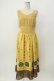 画像1: axes femme / ベルワンピース  イエロー T-26-02-08-006-AX-BL-SA-ZT (1)